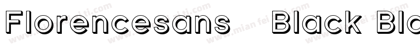 Florencesans   Black Black字体转换